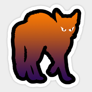 Witches Cat Sticker